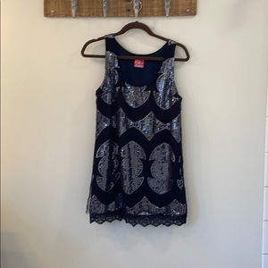 Free People boho sequins dress